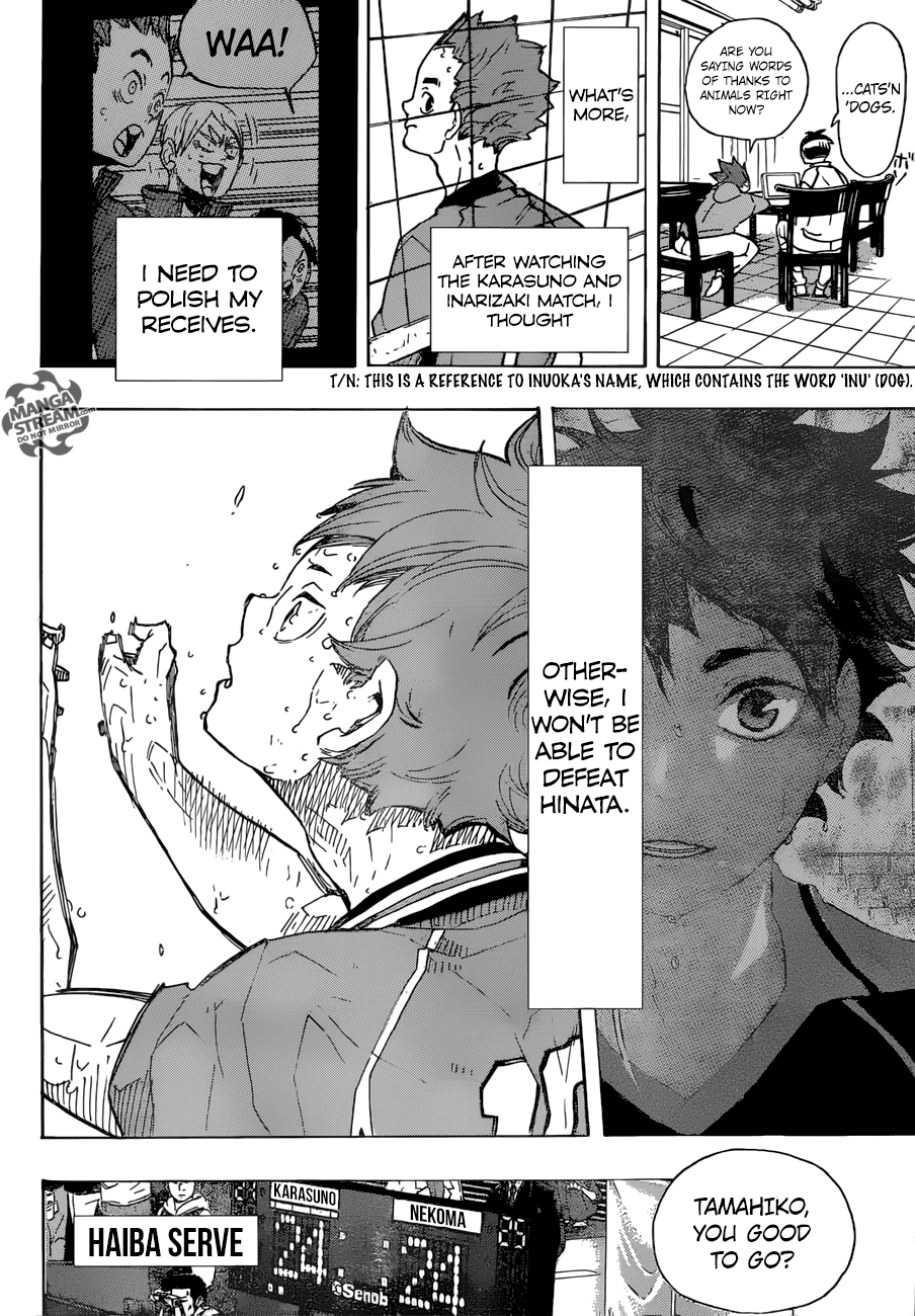 Haikyuu!!, Chapter 316 image 18